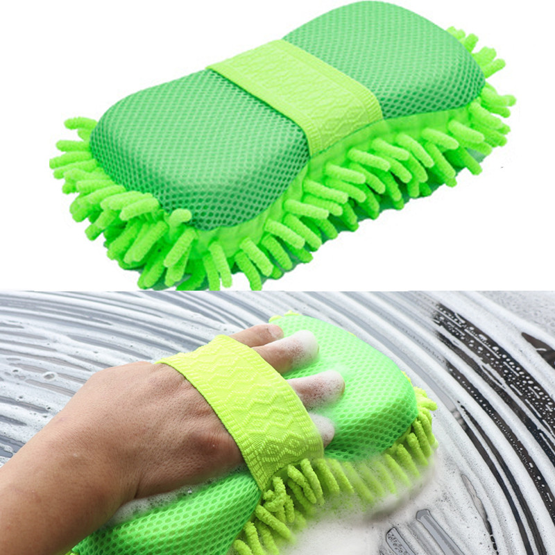 1 buc Burete de spălat mașină Coral Burete de curățare Mănuși pentru auto Styling Burete de curățare Îngrijire mașină Perii de detaliere Instrument de spălat