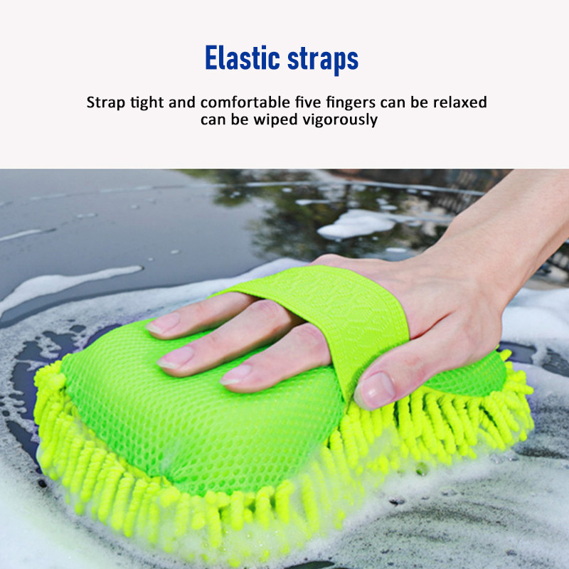 1 buc Burete de spălat mașină Coral Burete de curățare Mănuși pentru auto Styling Burete de curățare Îngrijire mașină Perii de detaliere Instrument de spălat