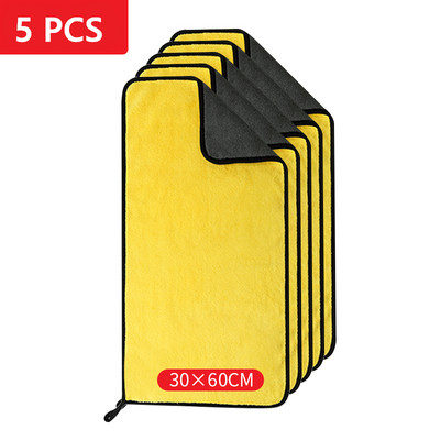 1/3/5 buc cârpe din microfibră, cârpe pentru curățarea mașinii, detalii profesionale, prosop de spălat auto, uscare mașină, prosop din microfibră, accesorii auto