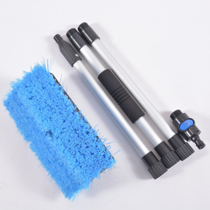 Nouă actualizare pentru mașină, automată, telescopică, tijă lungă, perie de apă cu pulverizare, pentru ștergerea geamurilor pentru parbriz, instrument de spălat