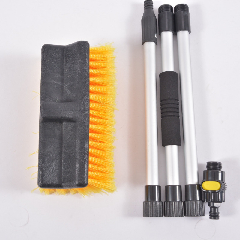 Nouă actualizare pentru mașină, automată, telescopică, tijă lungă, perie de apă cu pulverizare, pentru ștergerea geamurilor pentru parbriz, instrument de spălat