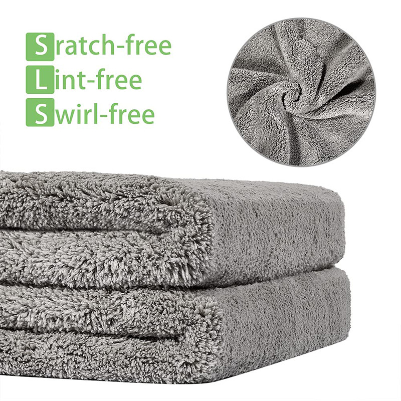 1 бр. Инструмент за почистване на автомобили Супер абсорбираща микрофибърна кърпа Детайлиране на пране Сушене на кърпи Care Cloth Автомобилни аксесоари 40x60/100 см