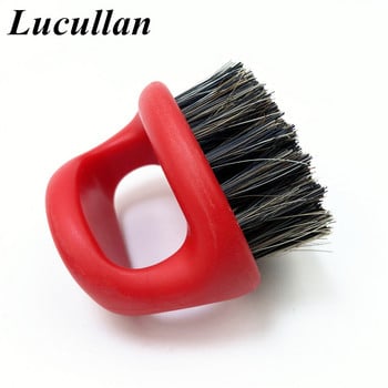 Lucullan Ergonomics Round Finger Brush Инструменти за детайлизиране на автомобила за интериор, кожена седалка, покрив, панел, табло