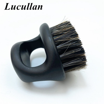 Lucullan Ergonomics Στρογγυλή βούρτσα δακτύλων Περιποίηση αυτοκινήτου Εργαλεία λεπτομερειών για εσωτερικό, δερμάτινο κάθισμα, οροφή, πίνακας, ταμπλό