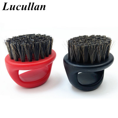 Lucullan Ergonomics Στρογγυλή βούρτσα δακτύλων Περιποίηση αυτοκινήτου Εργαλεία λεπτομερειών για εσωτερικό, δερμάτινο κάθισμα, οροφή, πίνακας, ταμπλό