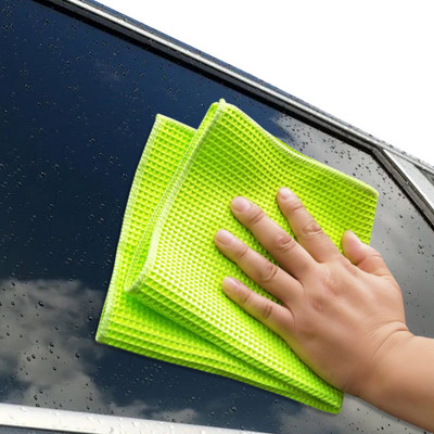 40X40cm auto rätik auto imav kärgstruktuuri mikrokiust autopesu rätik ruudukujuline rätik autohoolduspuhastuslapiga küürimislapp