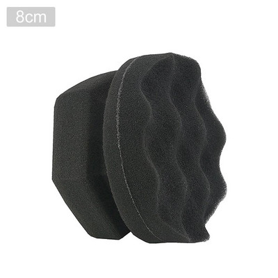 Auto Wave Shape Tire Wax Polishing Compound Sponge Гъба за почистване на гуми ARC Edge Sponge Идеална за инструмент за почистване на автомобили