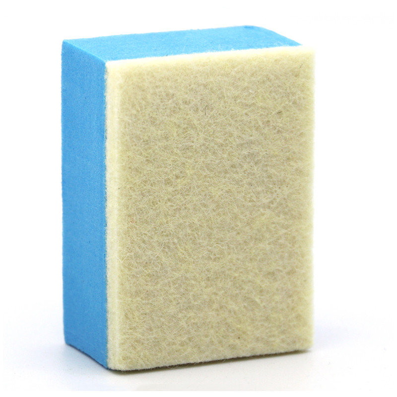 2 τμχ Βούρτσα μαλλί σφουγγαριού 90*55*45mm για καθαρή αφαίρεση μεμβράνης λαδιού παρμπρίζ (δεν βλάπτει το γυαλί)