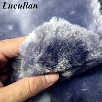 Lucullan 25*25CM квадратни инструменти за пране Супер мека подложка за пране от синтетична вълна може да се използва за сухо и мокро почистване