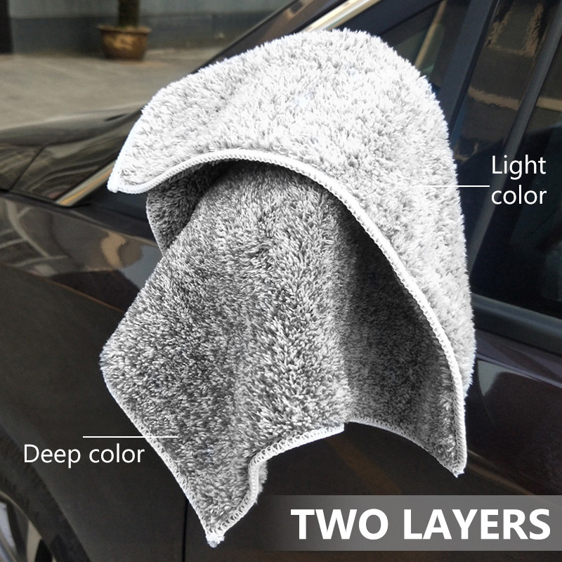 3/5/10kom Praonica automobila Ručnik od mikrovlakana Bambusova vlakna ugljena Krpa za čišćenje automobila Krpa za sušenje Auto Detailing Ručnici za pranje Krpa za automobil