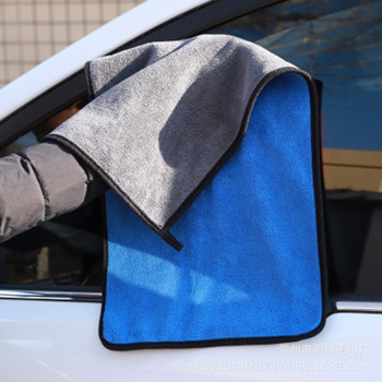 10PCS 600GSM 30X60CM Автомобилна супер микрофибърна кърпа Кърпа за автомивка Автопочистваща боя Грижа за кърпи Кърпи Инструменти за миене на автомобили