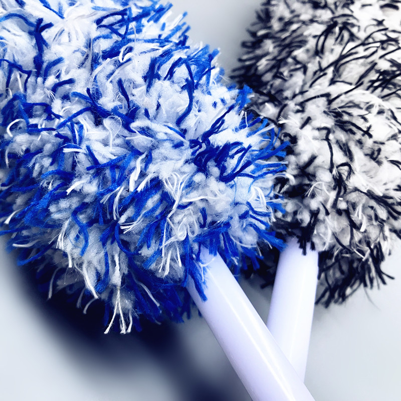 Perie de spălat Perie pentru roți din microfibră Mâner anti-alunecare Ușor de curățat Jante Spițe Butoaie și etrieri Perie de spălat anvelope