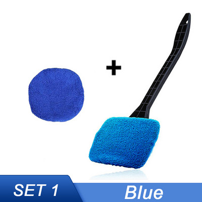 Auto aknapesuri harjakomplekt esiklaasi tolmu eemaldamise pesuriist sisemuses Auto klaasipuhasti pika käepidemega autotarvikud