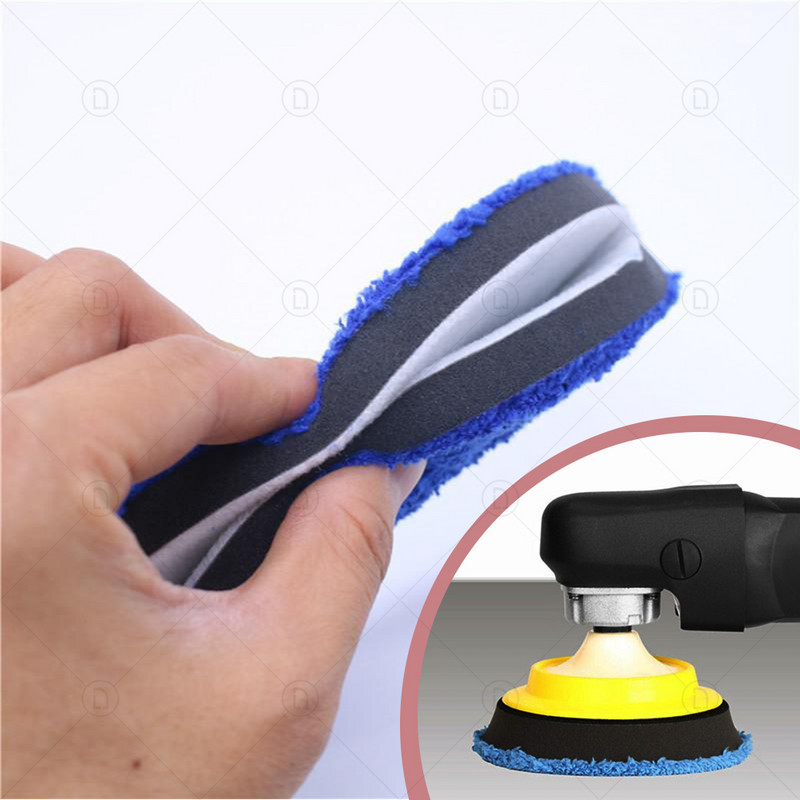 3 colių putplasčio kempinės poliravimo pagalvėlės automobilių šlifavimui.