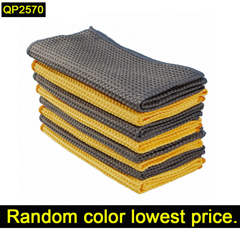 1 buc Prosop de spălat auto Curăţarea sticlei Uscarea cu apă Uscarea geamurilor din microfibră Ştergerea curăţată Detalierea automată a ţesăturii de vafe Prosop 40*40cm