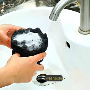Γυάλισμα με κερί αυτοκινήτου Σφουγγάρι με εξαγωνική λαβή Εφαρμογή κεριού ελαστικών για λεπτομέρεια επίστρωσης αυτοκινήτου Καθαρισμός γυαλάδα τροχού Καθαρισμός πλύσης