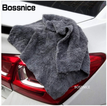 Bossnice 6 бр. 16-инчова микрофибърна кърпа за автомивка Автомобили Полиране Измиване Детайли Автомобилна кърпа Професионална почистваща кърпа