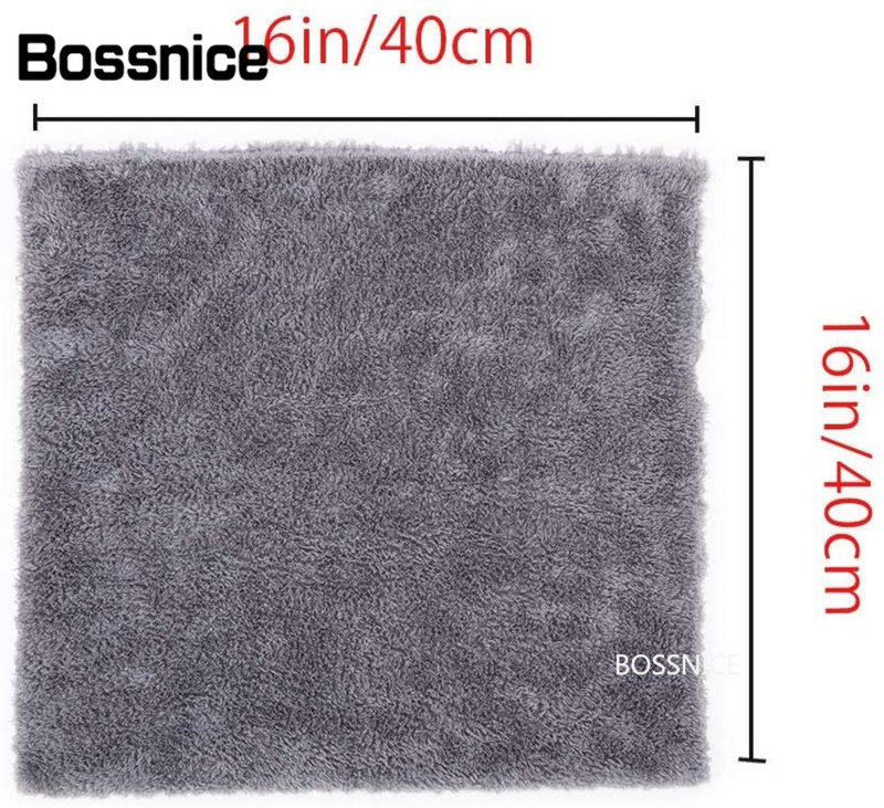Bossnice 6 buc. prosop din microfibră de 16 inci pentru spălat auto mașini pentru lustruire și spălare detaliu prosop pentru uscare mașină cârpă pentru curățare profesională