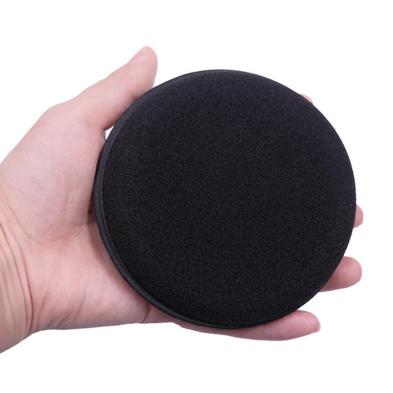 5/12 vnt. Automobilių vaškavimo poliravimo kempinė, putplasčio detalių aplikatoriaus padėklas, odos valymo įrankiai, pelenizuojami poliravimo vaškavimo plovimo kempinė