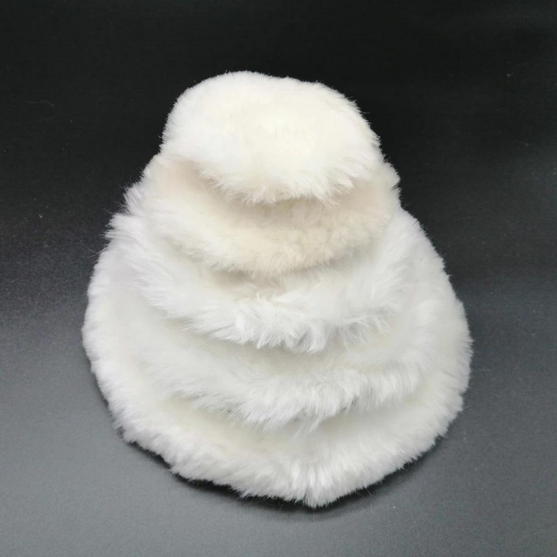 3/4/5/6/7 colių automobilių poliravimo disko vatos poliravimo rato mašina kempinės rato dirbtinė rutulinė vata automobilių poliravimo gręžimo adapteriui