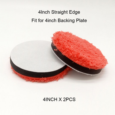 CDWTS 3/4/5/6/7 inch roată autoadezivă de lustruit din microfibră pentru polizor auto DA/RO/GA