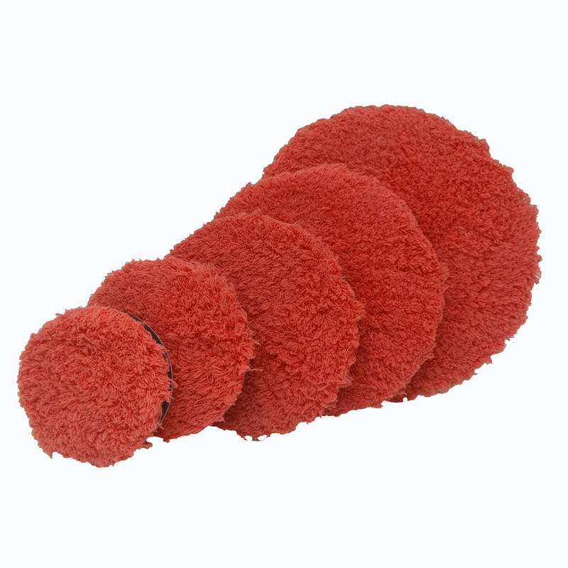 CDWTS 3/4/5/6/7 inch roată autoadezivă de lustruit din microfibră pentru polizor auto DA/RO/GA