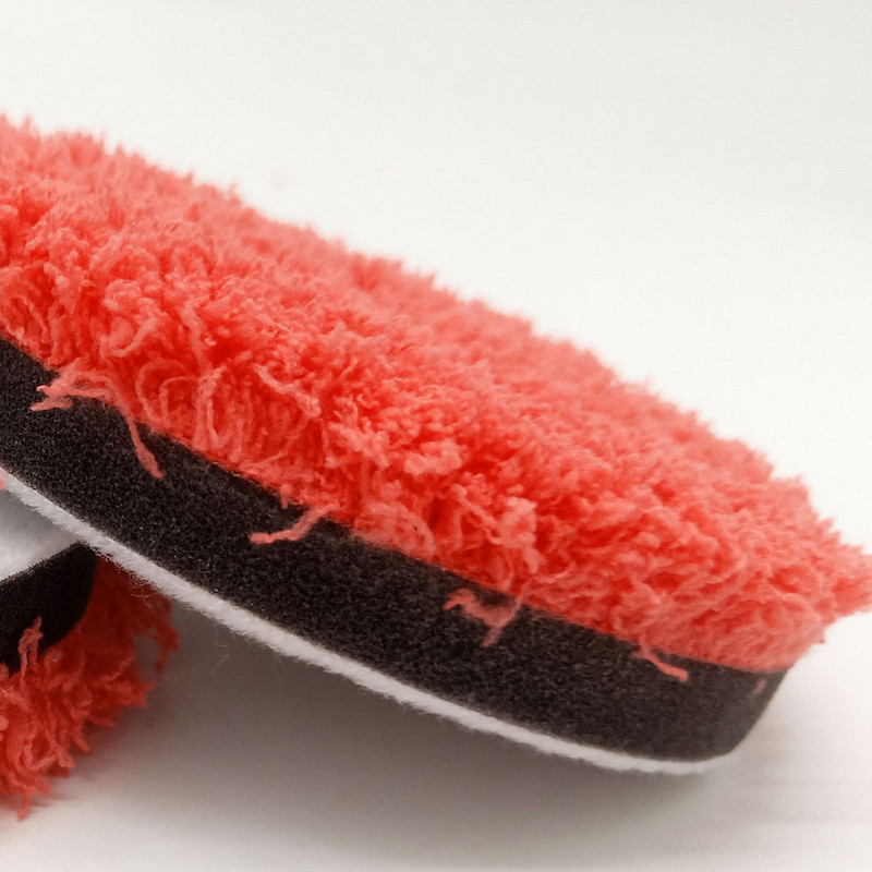 CDWTS 3/4/5/6/7 inch roată autoadezivă de lustruit din microfibră pentru polizor auto DA/RO/GA