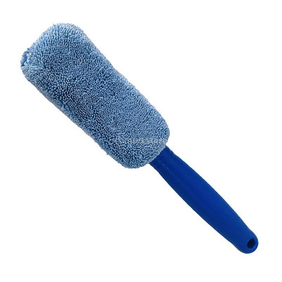 Πλύσιμο αυτοκινήτου Φορητό βούρτσα τροχού τροχού από μικροΐνες Καθαρισμός πλυσίματος τροχών αυτοκινήτου για αυτοκίνητο με πλαστική λαβή Εργαλεία καθαρισμού αυτοκινήτου