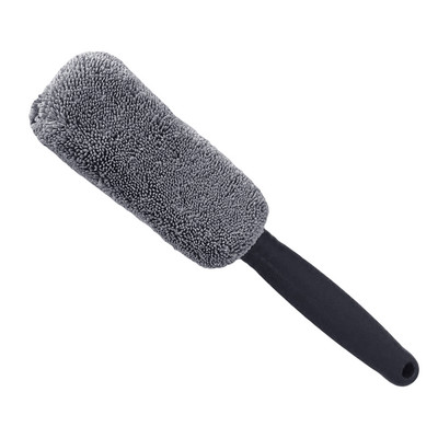 Πλύσιμο αυτοκινήτου Φορητό βούρτσα τροχού τροχού από μικροΐνες Καθαρισμός πλυσίματος τροχών αυτοκινήτου για αυτοκίνητο με πλαστική λαβή Εργαλεία καθαρισμού αυτοκινήτου