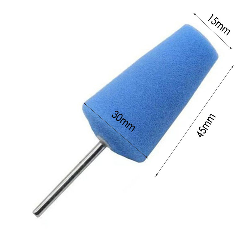 Instrument de curățare a butucului de roată a anvelopelor de mașină Butuci de roți pentru lustruire disc Spumă burete Pad de lustruit Mașină de lustruit Burghiu în formă de con