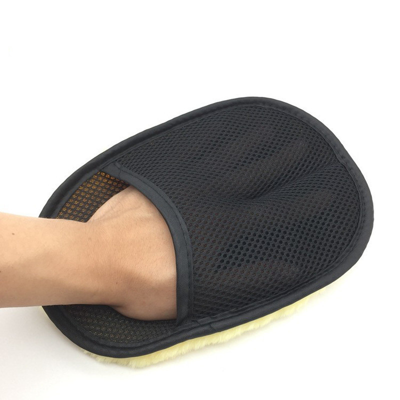 Curățare mașină Styling auto Interior Lână moale Mănuși de spălat mașină Perie de curățare Îngrijire mașină de spălat motociclete Accesorii de decorare auto