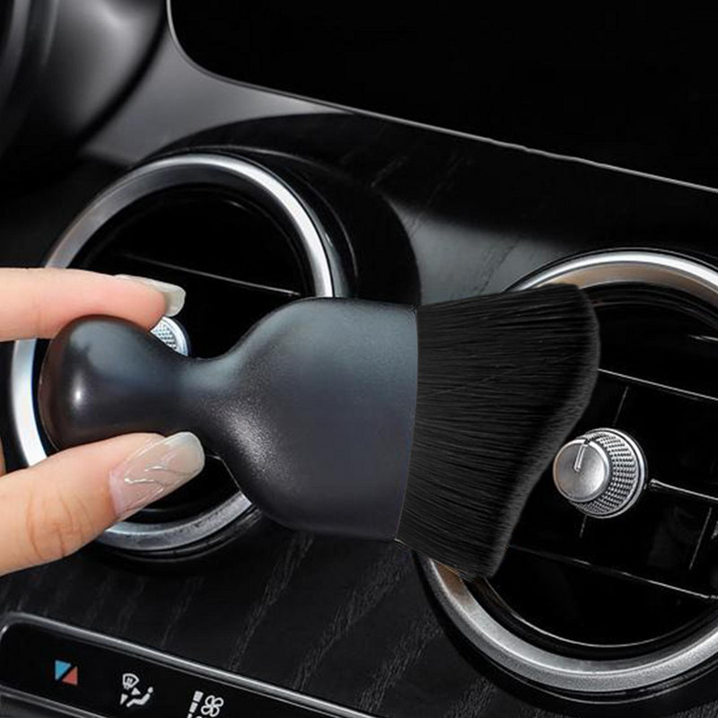 Auto salongi puhastamine Pehme harjaga armatuurlaud õhu väljalaskeava tühimiku tolmu eemaldamine kodukontori detailid Puhastustööriistad Autohooldus