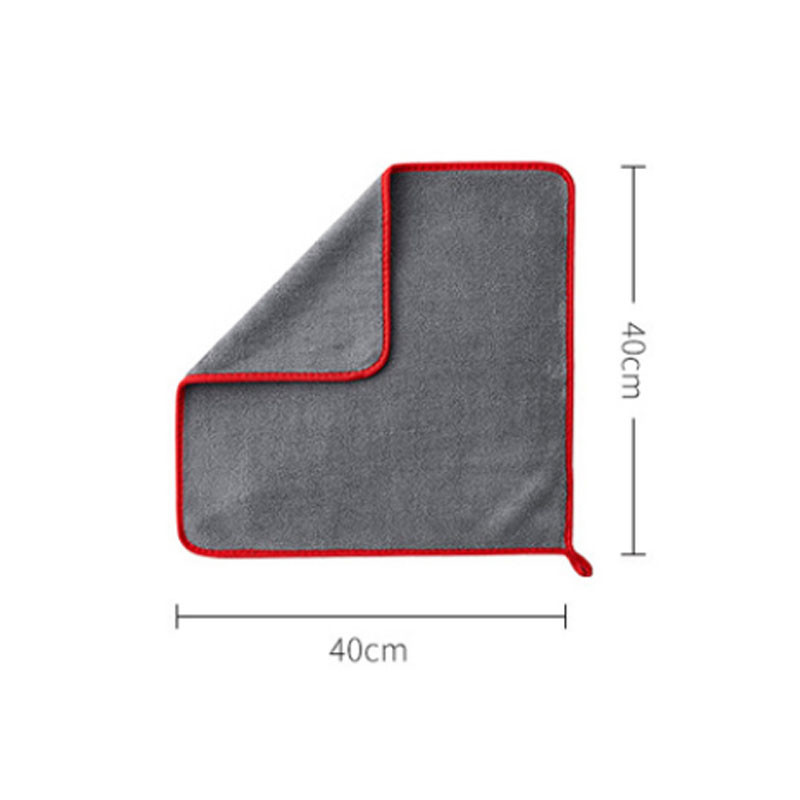 Prosop din microfibră Pânză groasă de curățare Prosop de uscare Prosop absorbant de curățare Prosoape de pluș cu două fețe pentru mașini de calitate superioară 40x40/80cm