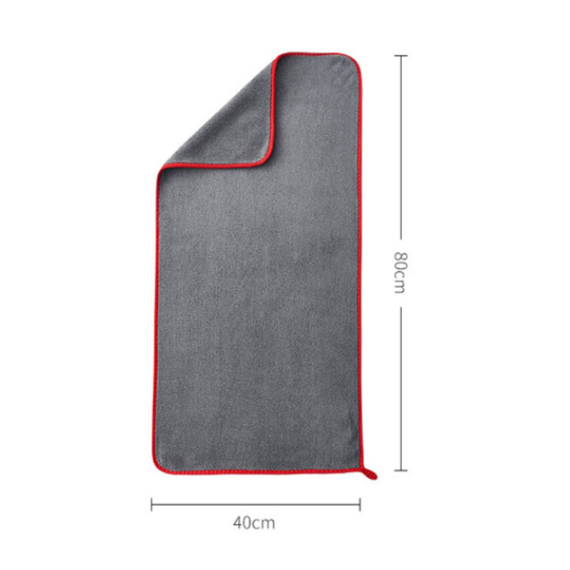 Prosop din microfibră Pânză groasă de curățare Prosop de uscare Prosop absorbant de curățare Prosoape de pluș cu două fețe pentru mașini de calitate superioară 40x40/80cm