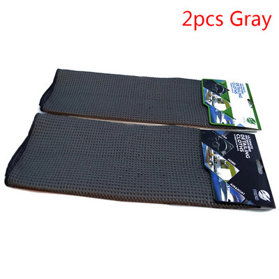 2PC Ručnik za pranje automobila Čišćenje stakla Voda Sušenje Čišćenje prozora od mikrovlakana Brisanje automatskih detalja Waffle Weave za kuhinjsku kupaonicu 40*40cm