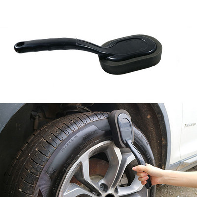 Pika käepidemega hari vaha poleerimispesumasin pühkida värvi hooldus Onever Auto autorehvi velgede vahatamine poleerimiskäsn pesu puhastushari