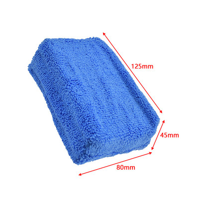 1 PC Auto puhastamine Vahatav käsn Autovaha Poleerimispadi Ilupuhastus Poleerimiskäsn Pühkiv autokäsn