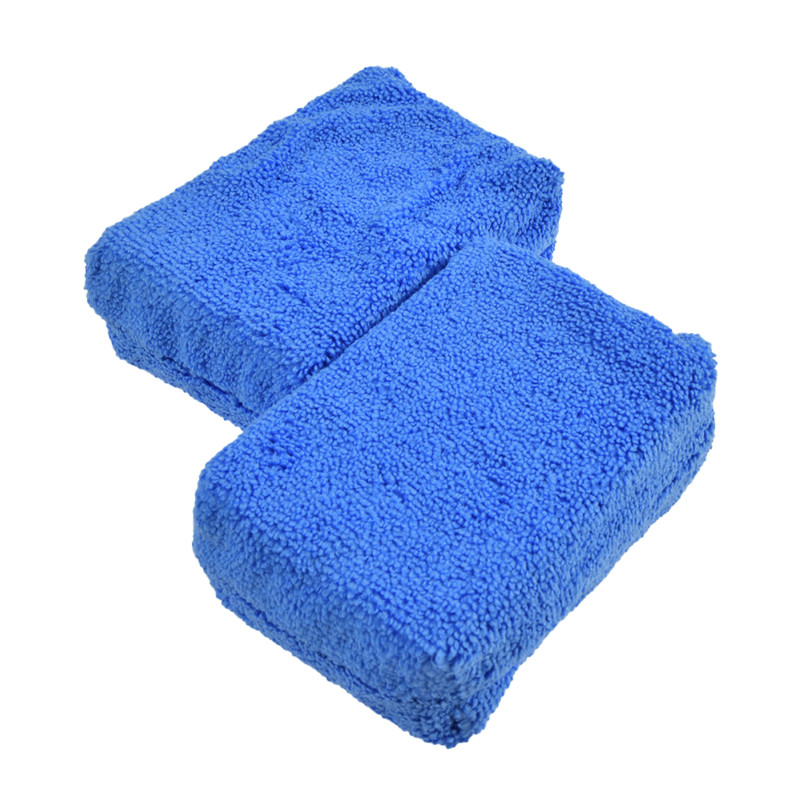 1 PC Auto puhastamine Vahatav käsn Autovaha Poleerimispadi Ilupuhastus Poleerimiskäsn Pühkiv autokäsn