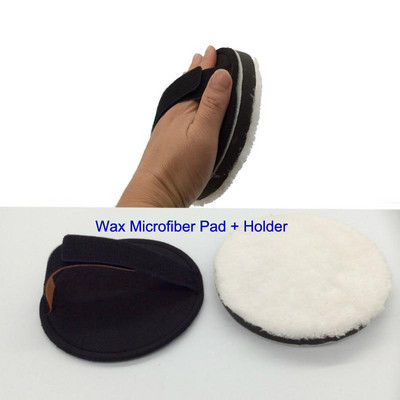 Värvihooldus MARFLO Magic Clay Pad Holder Gloss Seal Autovärvi vaha aplikaator Auto Detailing Clay Bar Pesutööriistad