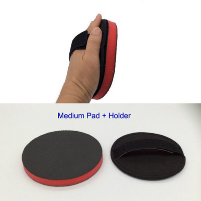 Värvihooldus MARFLO Magic Clay Pad Holder Gloss Seal Autovärvi vaha aplikaator Auto Detailing Clay Bar Pesutööriistad