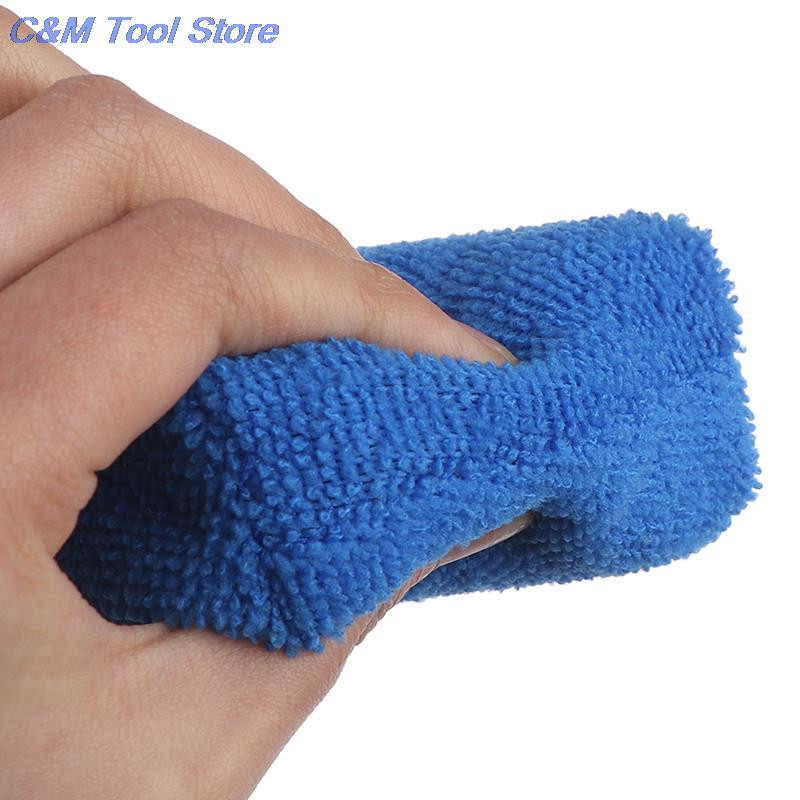 5 tk autohoolduse esmaklassilised mikrokiust aplikaatorid käsnad, lapid, mikrokiust kätevaha poleerimispadi