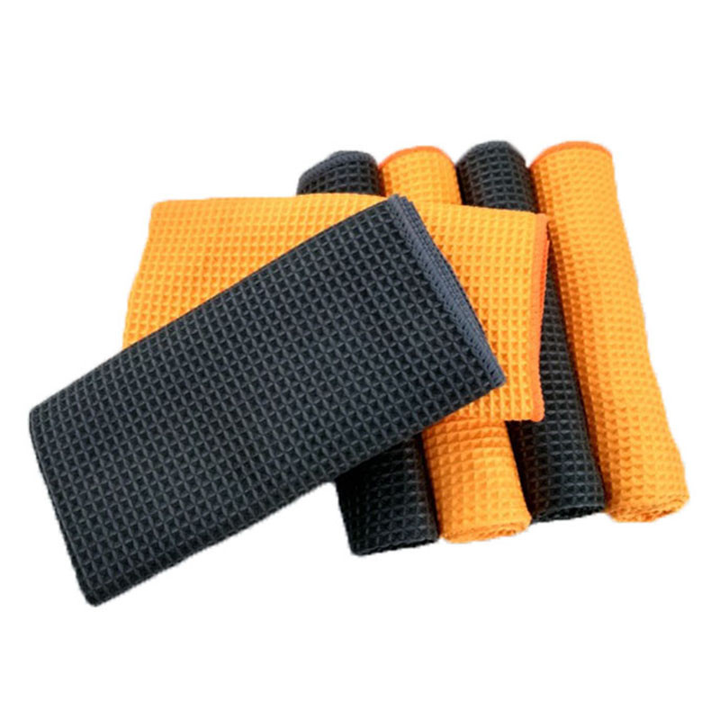 Prosop de spălat auto pentru curățarea sticlei ceară pentru lustruire detaliere pentru țesătură de vafe prosop curățare mașină pânză din microfibră Detergent de bucătărie 40x40cm