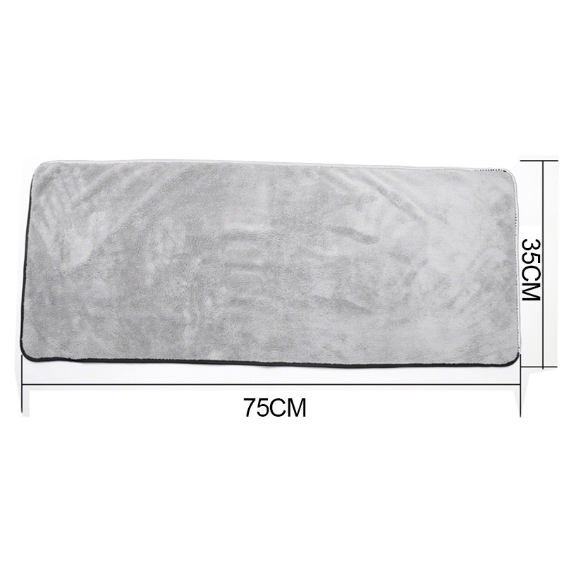 Πετσέτα πλυσίματος αυτοκινήτου Πετσέτα μικροϊνών 75x35 cm Πάχος βελούδινη περιποίηση αυτοκινήτου Λεπτομέρειες Super Absorption Vehial Car Wash Whole Body