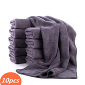 3/5/10 τμχ Extra Soft Car Wash Microfiber Πετσέτα Καθαρισμός αυτοκινήτου Στεγνόπανο Care Care Πανί με λεπτομέρειες Αξεσουάρ πετσετών πλυσίματος αυτοκινήτου