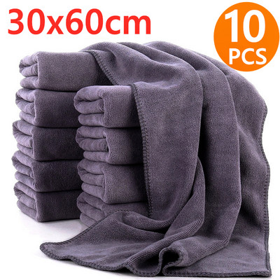 3/5/10 τμχ Extra Soft Car Wash Microfiber Πετσέτα Καθαρισμός αυτοκινήτου Στεγνόπανο Care Care Πανί με λεπτομέρειες Αξεσουάρ πετσετών πλυσίματος αυτοκινήτου
