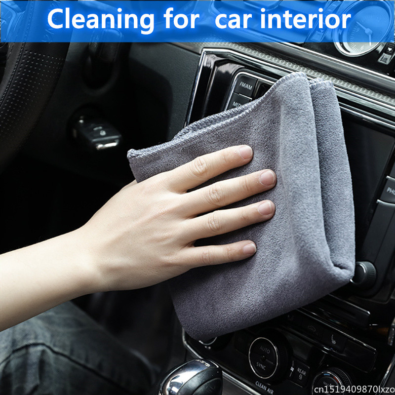 3/5/10 τμχ Extra Soft Car Wash Microfiber Πετσέτα Καθαρισμός αυτοκινήτου Στεγνόπανο Care Care Πανί με λεπτομέρειες Αξεσουάρ πετσετών πλυσίματος αυτοκινήτου