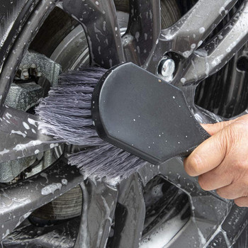 1/2 τεμ. Car Detail Brush Kit Automotive Brush Vehicle Car Cleaning Brush set Βούρτσα λεπτομέρειας αυτοκινήτου για ελαστικό τροχού αυτοκινήτου Εσωτερικό φτερό ζάντας