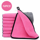 3/5/10PCS Pink Car Wash Microfiber Paint Car Cleaning Car Cleaning Paint Care Detailing Car Styling Wash Towel Cleaning Towel