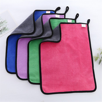 3/5/10PCS Розова кърпа за автомивка Микрофибърна кърпа за почистване на автомобили Paint Care Cloth Detailing Car Styling Wash Towel Cleaning Tools