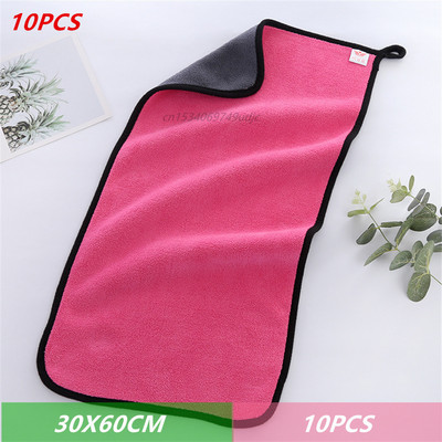3/5/10PCS Pink Car Wash Microfiber Paint Car Cleaning Car Cleaning Paint Care Detailing Car Styling Wash Towel Cleaning Towel